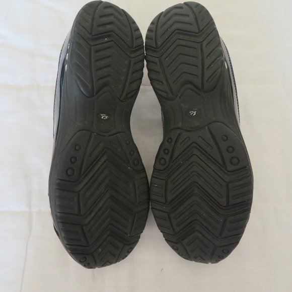 EASY SPIRIT TRAVEL TIME - LEATHER QUILTED SLIP ON MULE CLOGS - Picture 4 of 6